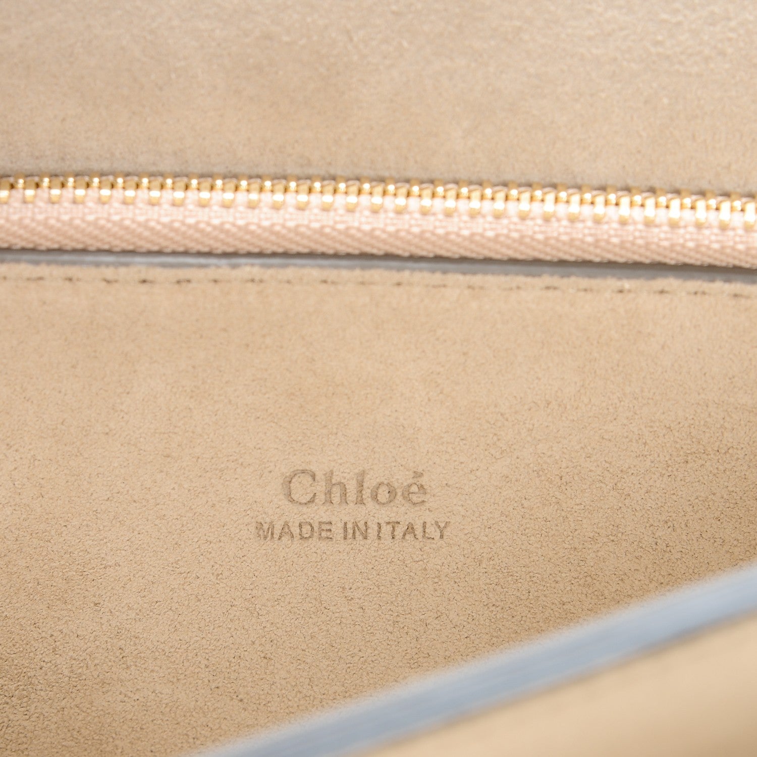 Chloe Suede Calfskin Medium Faye Shoulder Bag Black 6 of 6