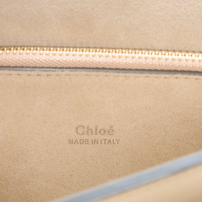 Chloe Suede Calfskin Medium Faye Shoulder Bag Black 6 of 6