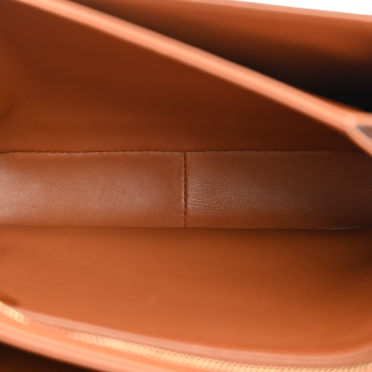 Celine Triomphe Canvas Calfskin Medium Triomphe Bag Tan 5 of 13