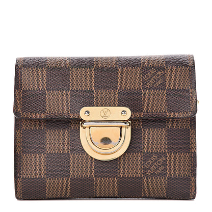 Louis Vuitton Damier Ebene Koala Compact Wallet 1 of 12