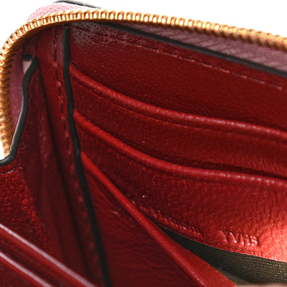 Mulberry Small Classic Grain Compact Zip Wallet Powder Pink 7 of 13