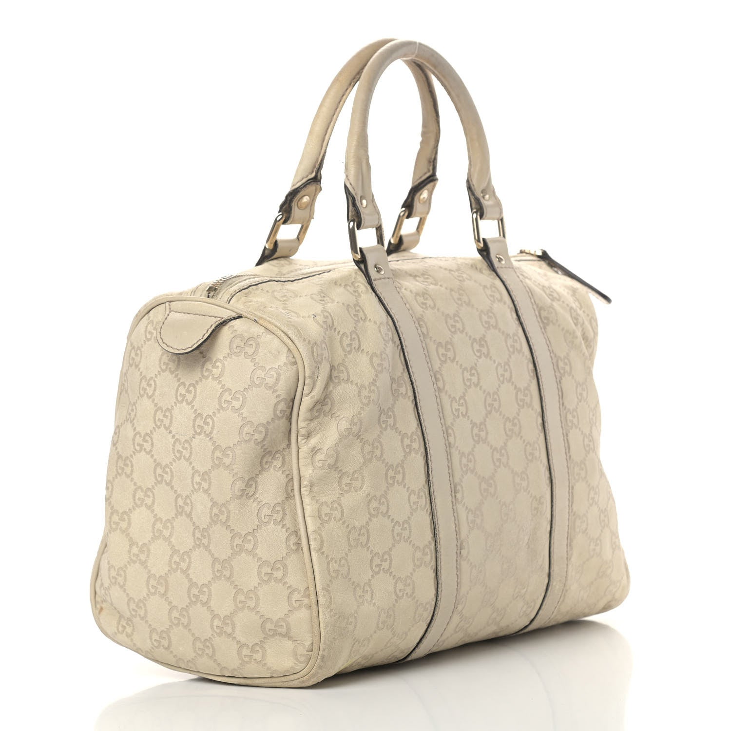 Gucci Guccissima Medium Joy Boston Off White 3 of 18