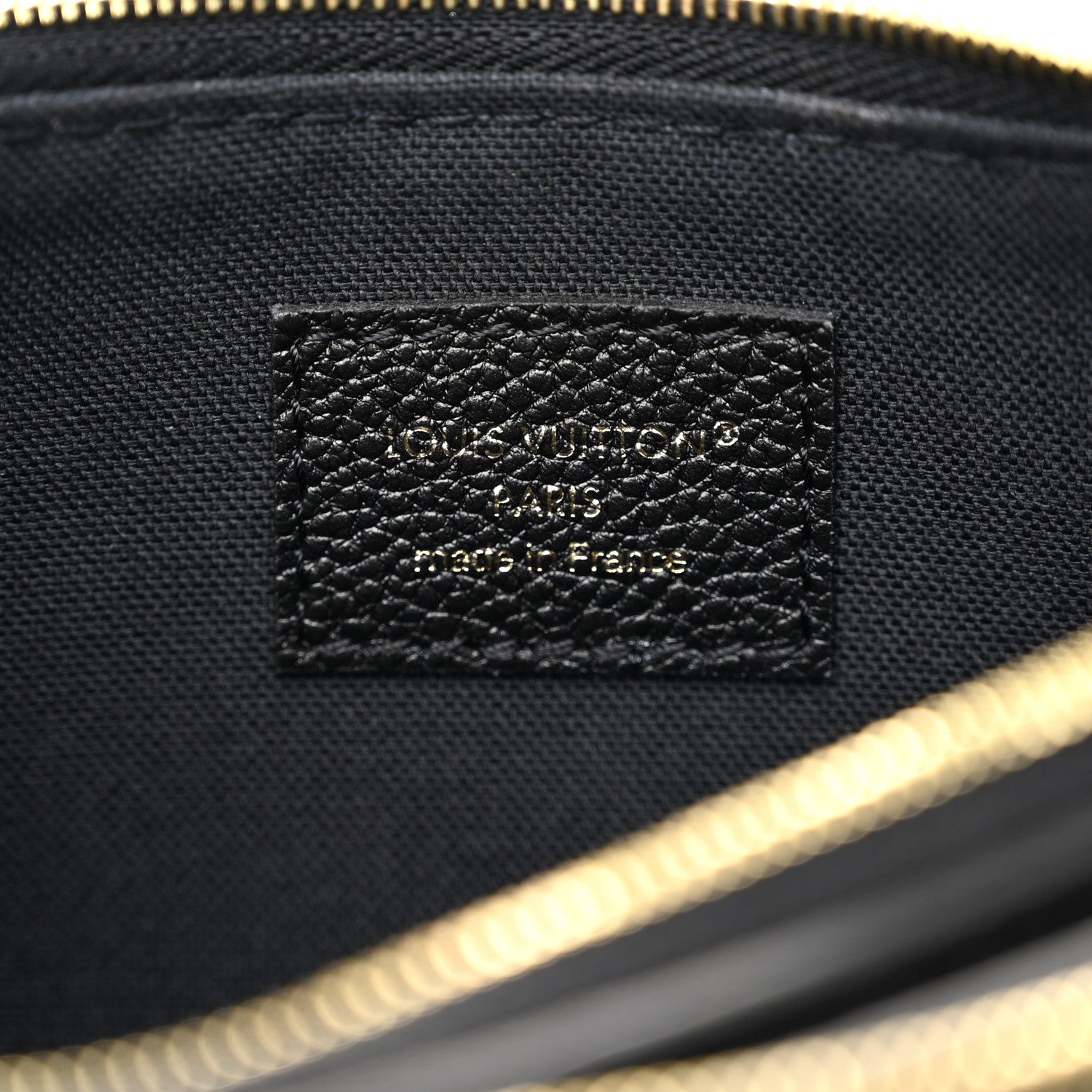 Louis Vuitton Empreinte Monogram Liv Pochette Black 7 of 10