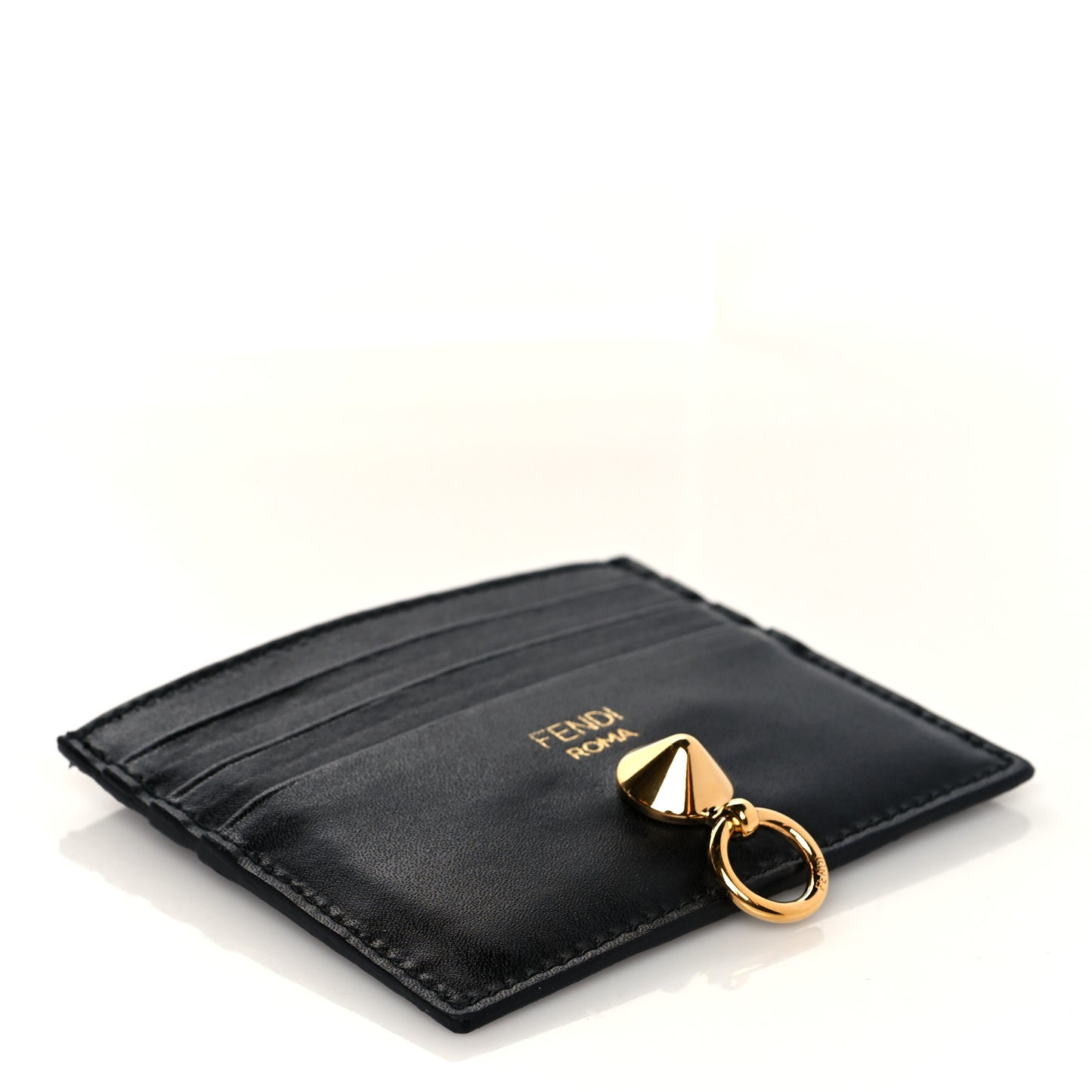 Vitello Liberty Century Lucido By The Way Card Holder Black