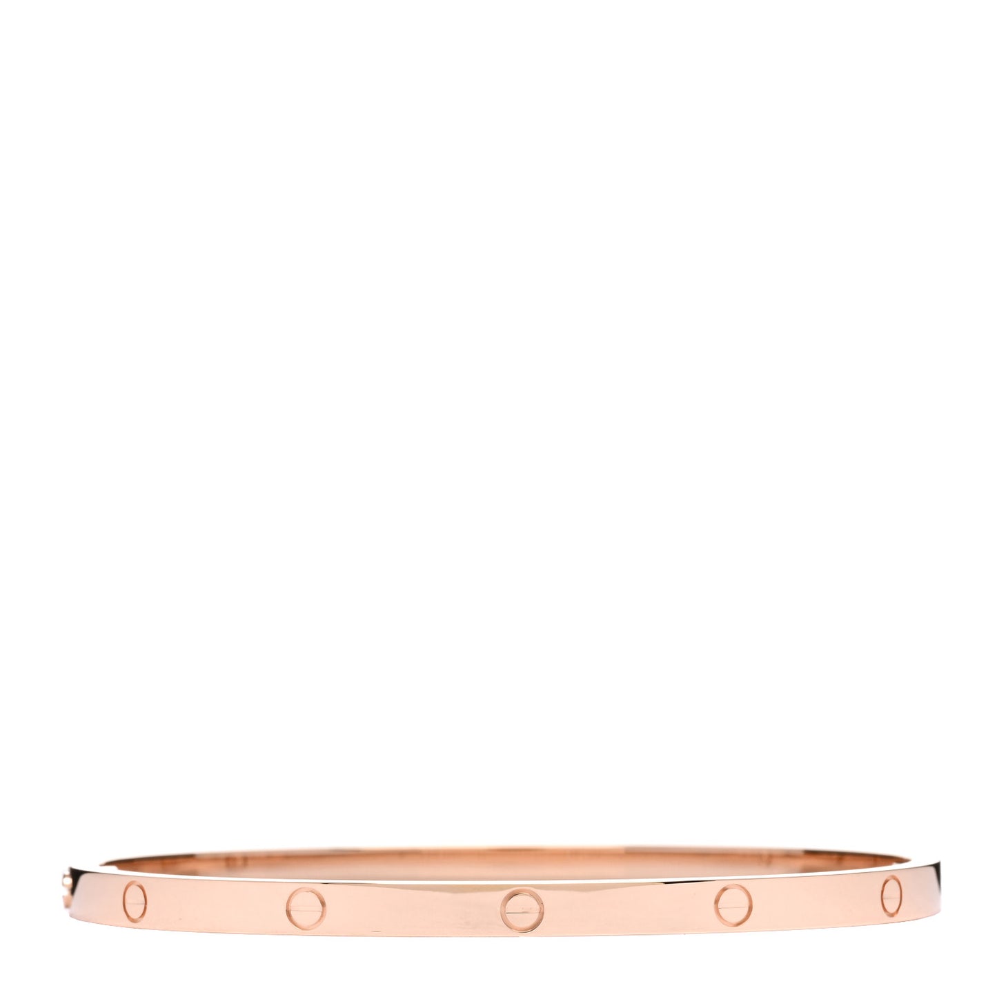 18K Pink Gold Small LOVE Bracelet 17