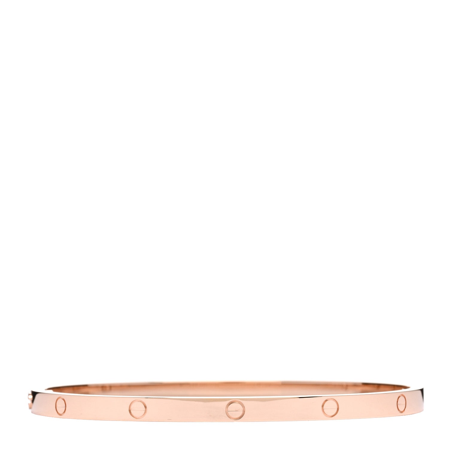 Cartier 18K Pink Gold Small LOVE Bracelet 17 2 of 4