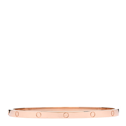 Cartier 18K Pink Gold Small LOVE Bracelet 17 2 of 4