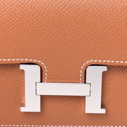 Hermes Epsom Constance Slim Wallet Gold 12 of 12