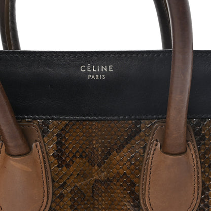 Celine Python Calfskin Mini Luggage Multicolor 7 of 12
