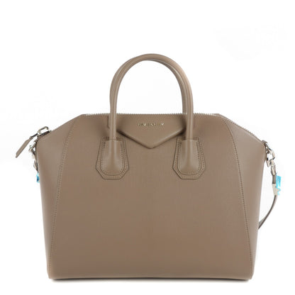 Givenchy Sugar Goatskin Medium Antigona Sand 1 of 10