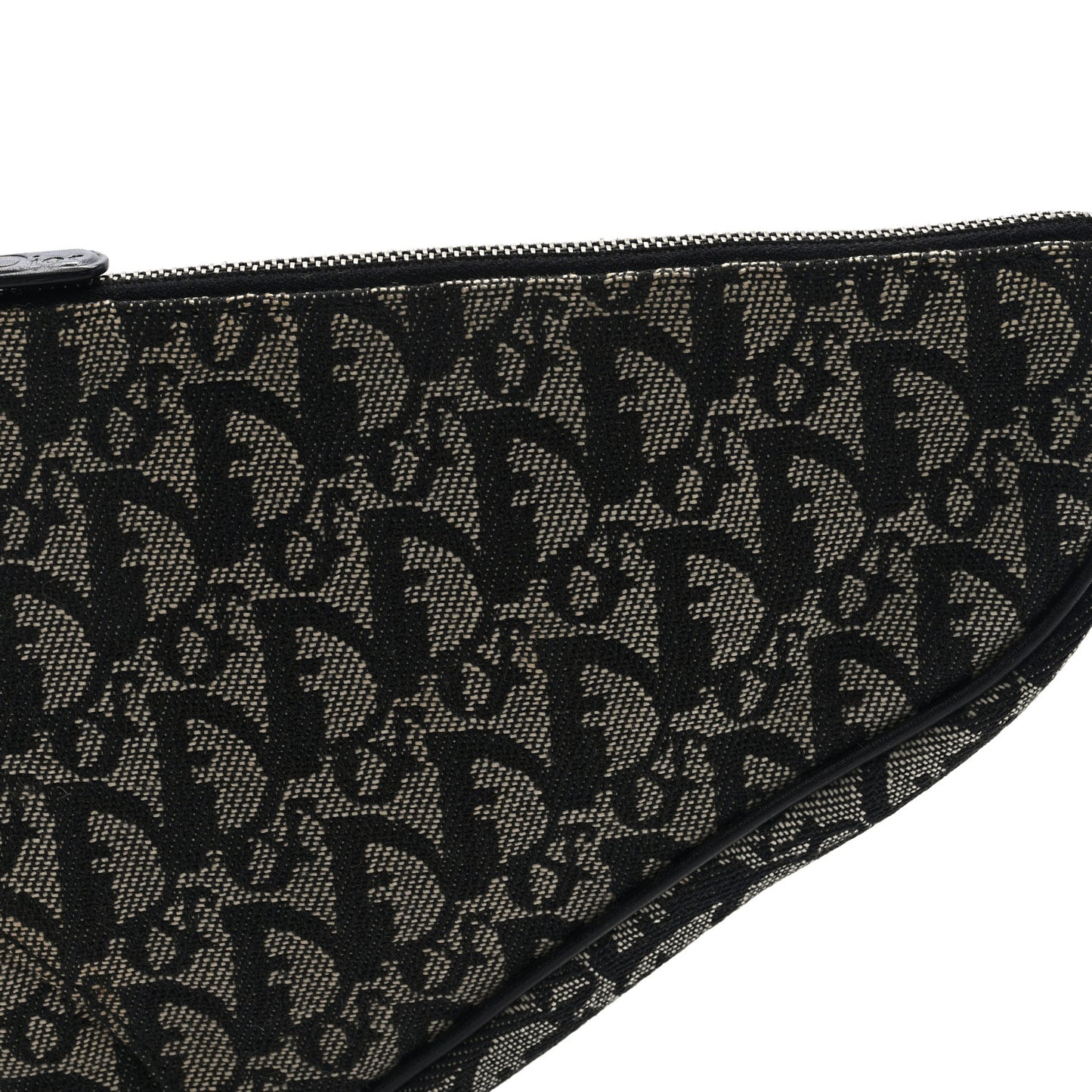 Monogram Mini Saddle Pochette Black