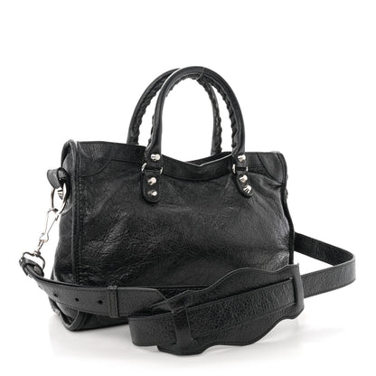 Balenciaga Agneau Classic Silver Hardware S City Black 3 of 10