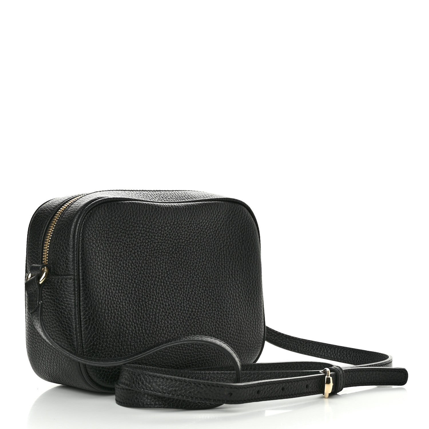 Gucci Pebbled Calfskin Small Soho Disco Bag Black 2 of 13
