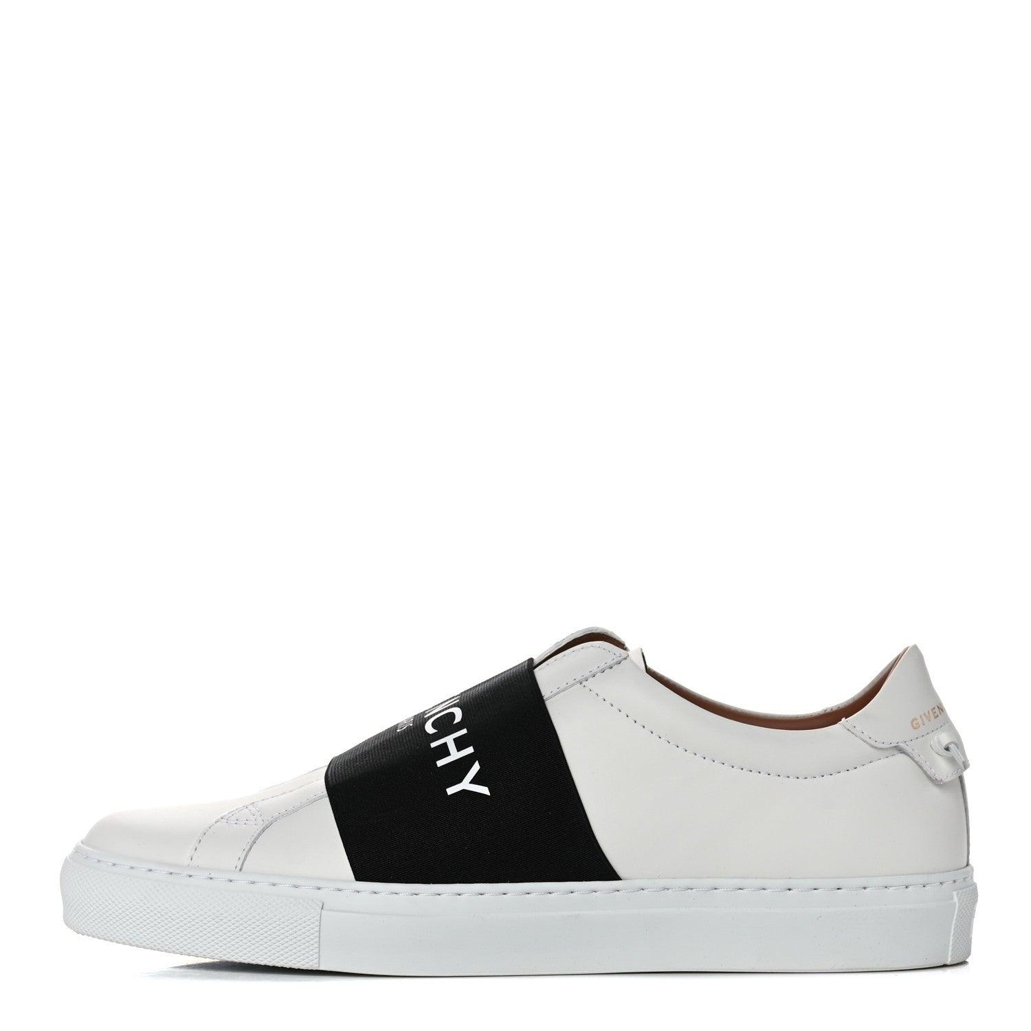 Givenchy Calfskin Band Logo Womens Urban Street Sneakers 40 White Black 1 of 9