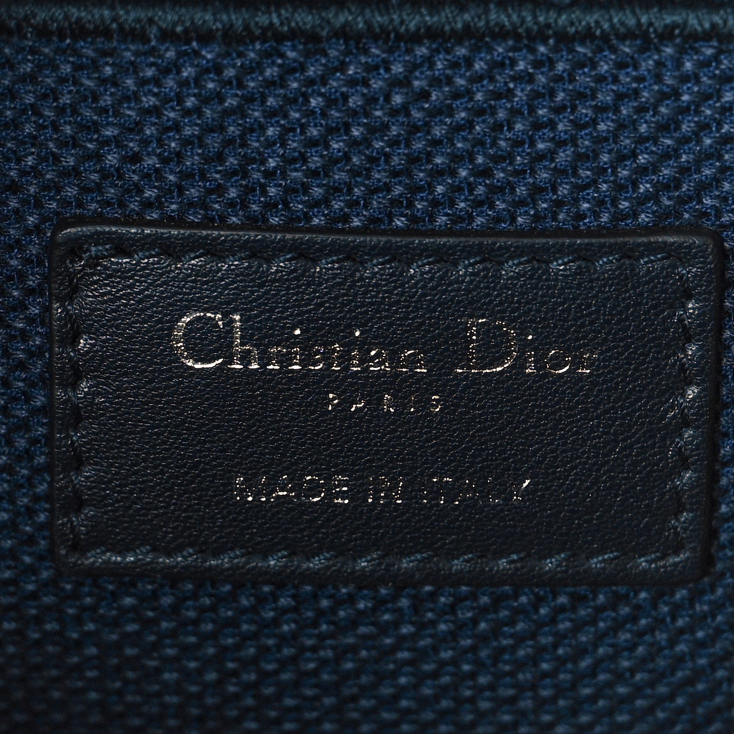 Christian Dior Oblique Diortravel Vanity Case Blue 6 of 8