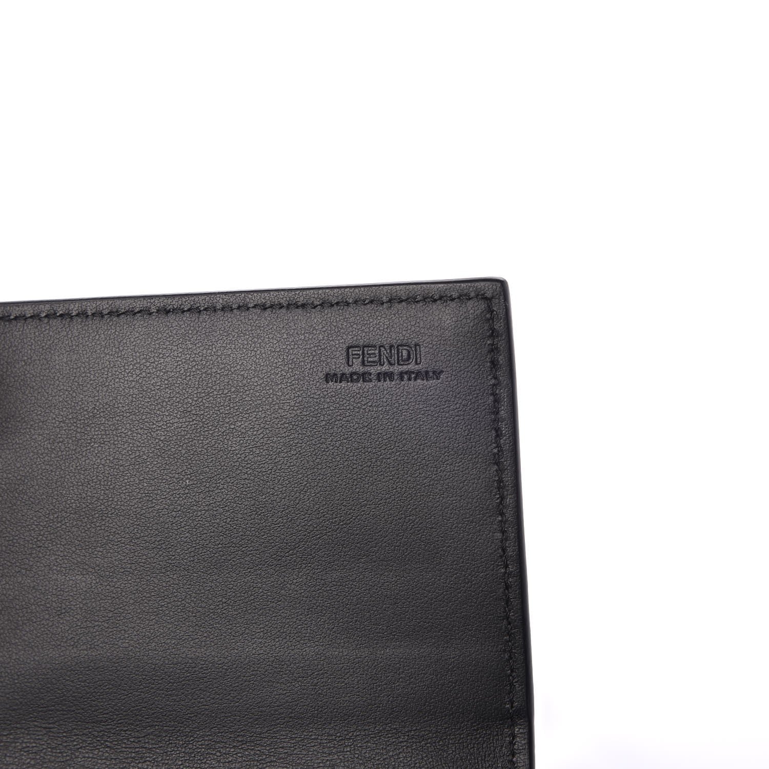 Fendi Vitello Liberty Century Lucido By The Way Continental Wallet On Chain Black 6 of 9