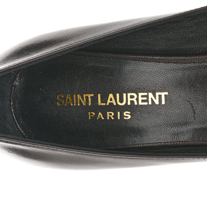 Saint Laurent Calfskin Anja 85 Pumps 36 Black 7 of 10