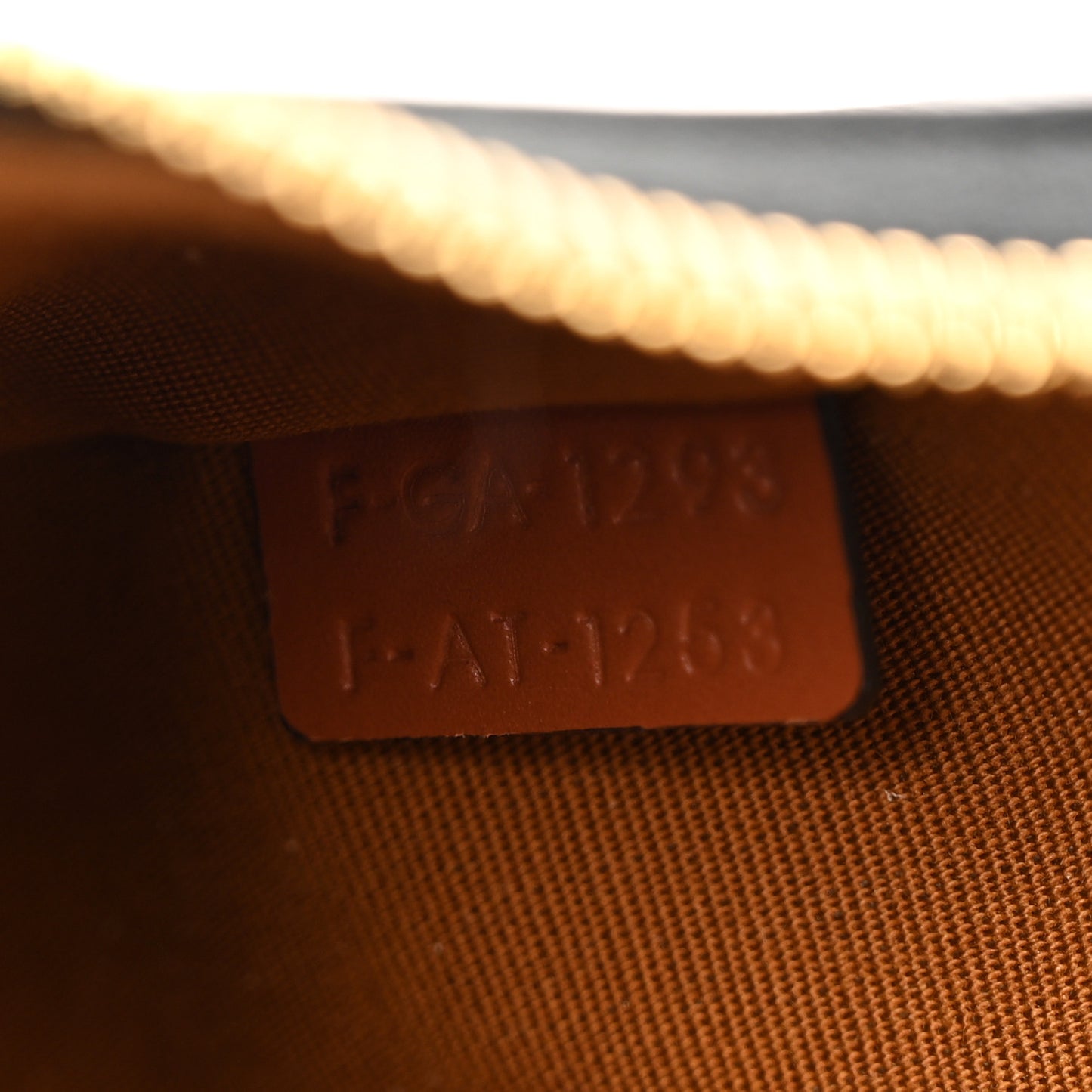 Triomphe Canvas Calfskin Ava Shoulder Bag Tan