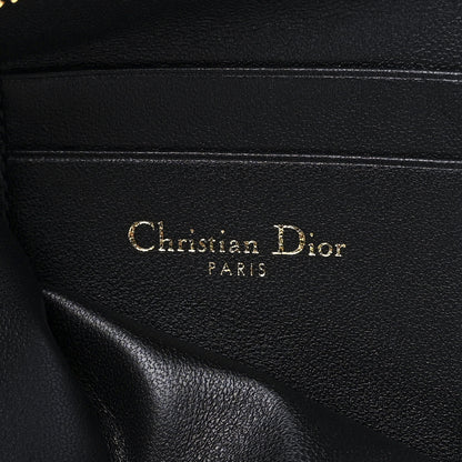 Christian Dior Supple Calfskin Cannage Caro Multifunctional Pouch Black 8 of 15
