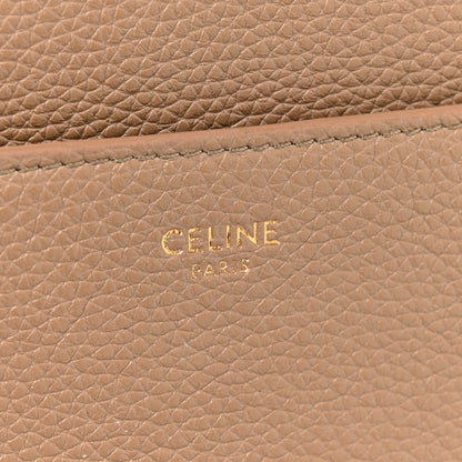 Celine Grained Calfskin Small 16 Top Handle Bag Beige 5 of 12
