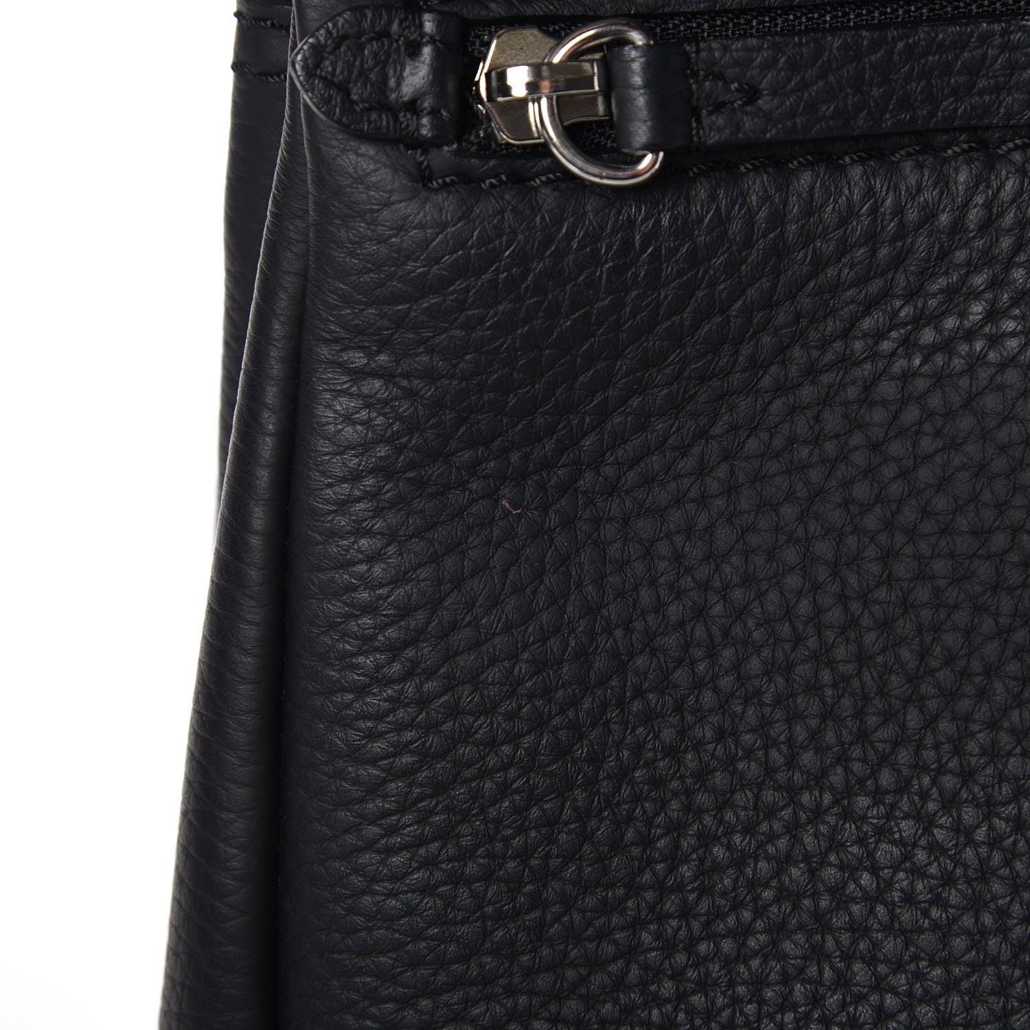 Burberry Soft Grain Calfskin Baby Bridle Saddle Bag Black 13 of 14