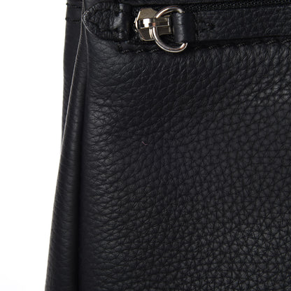Burberry Soft Grain Calfskin Baby Bridle Saddle Bag Black 13 of 14