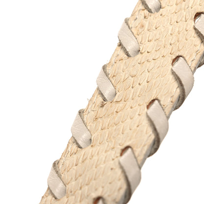 Chloe Snakeskin Silverado Mini Bag Ivory 15 of 15