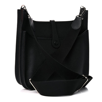 Hermes Taurillon Clemence Evelyne III PM Black 3 of 11