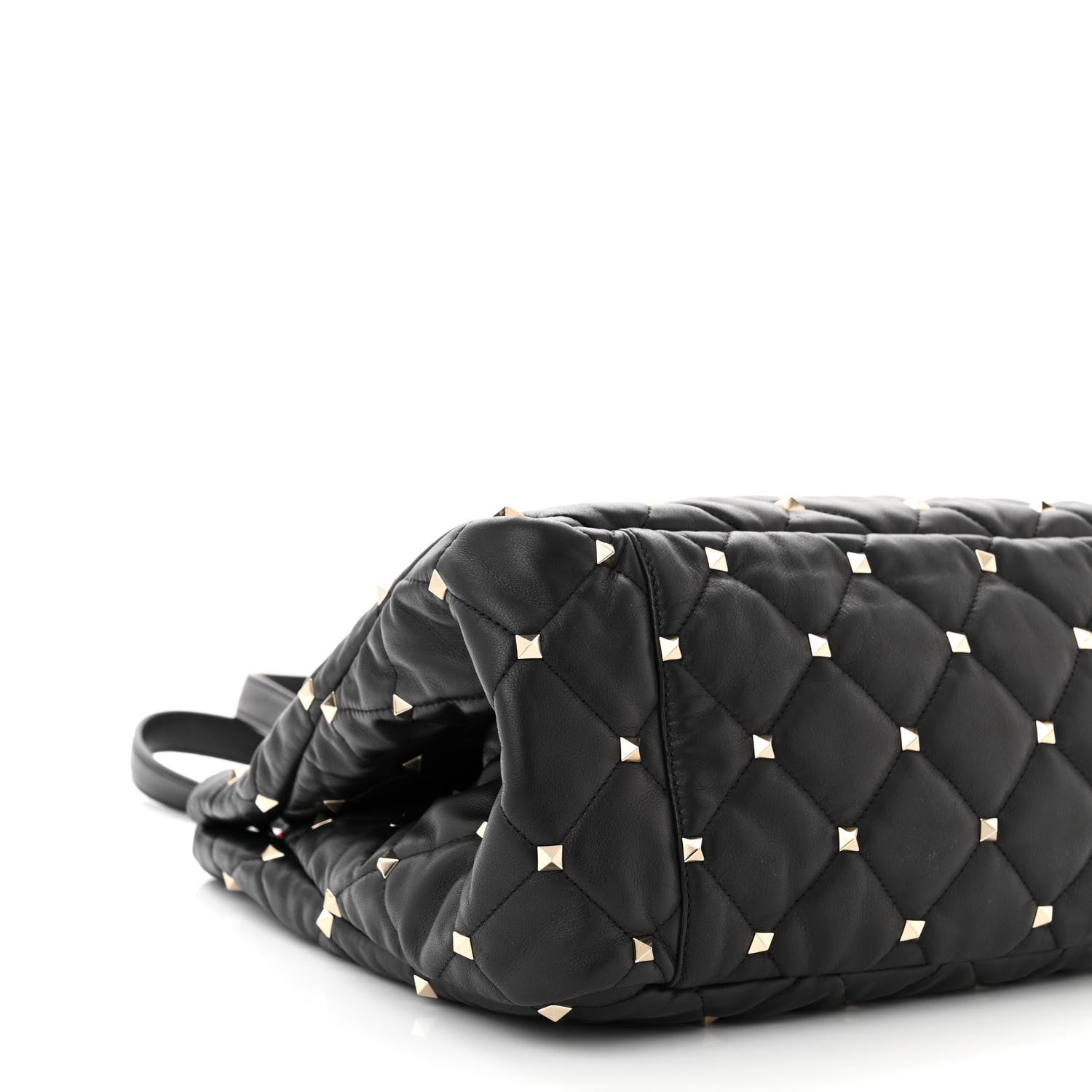 Valentino Garavani Nappa Quilted Boomstud Tote Black 8 of 9
