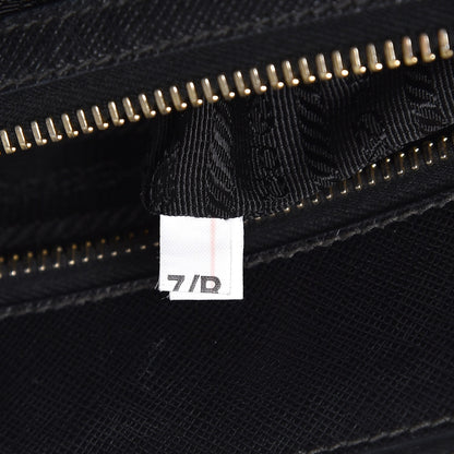 Prada Saffiano Medium Galleria Double Zip Tote Black 8 of 17