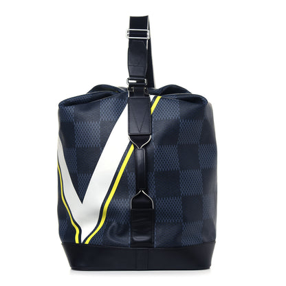 Louis Vuitton Damier Cobalt Latitude America's Cup Sac Marin 1 of 11