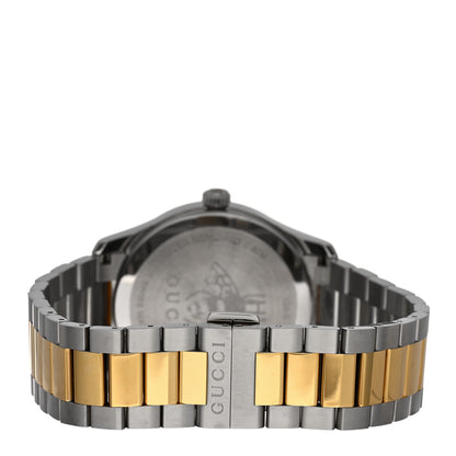 Gucci Stainless Steel 38mm G-Timeless Two Tone Bee Quartz Watch 3 of 4