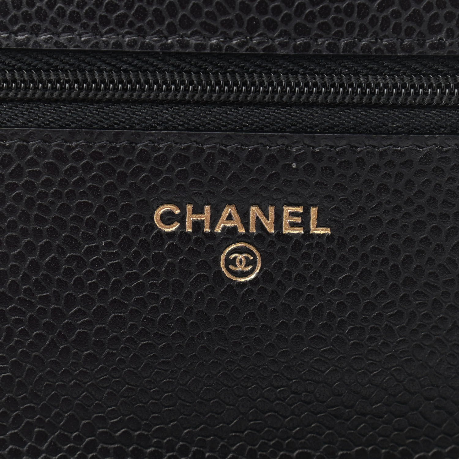 Chanel Caviar Quilted Wallet On Chain WOC Black 6 of 11
