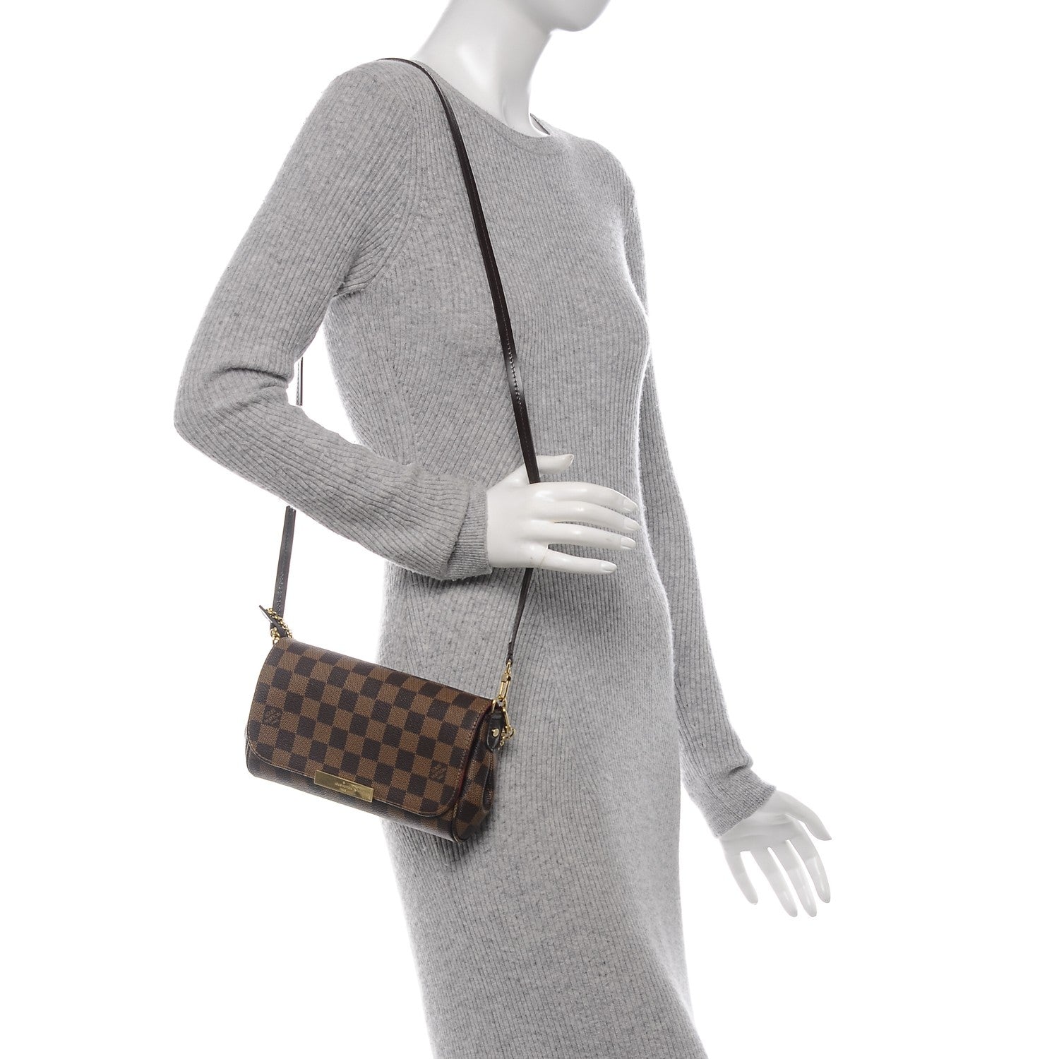 Louis Vuitton Damier Ebene Favorite PM 2 of 7