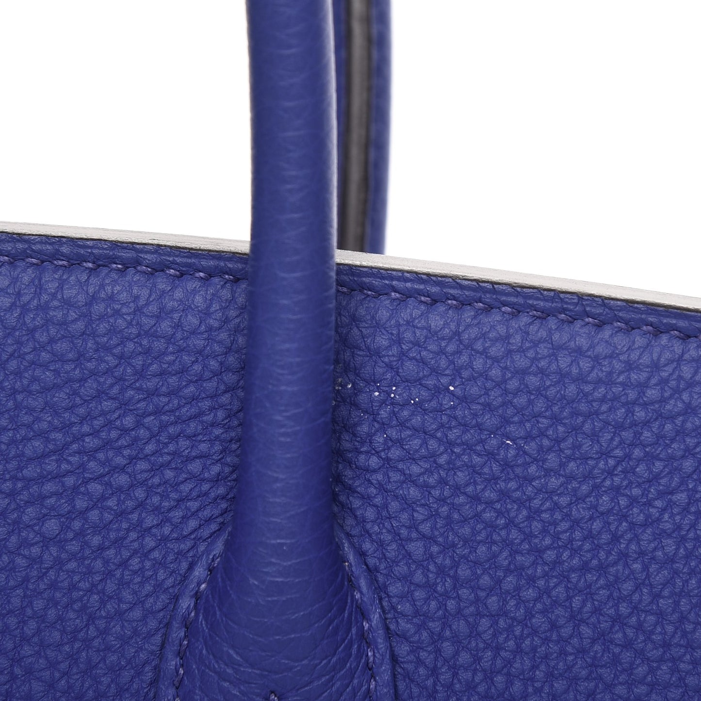 Togo Birkin 30 Bleu Electrique