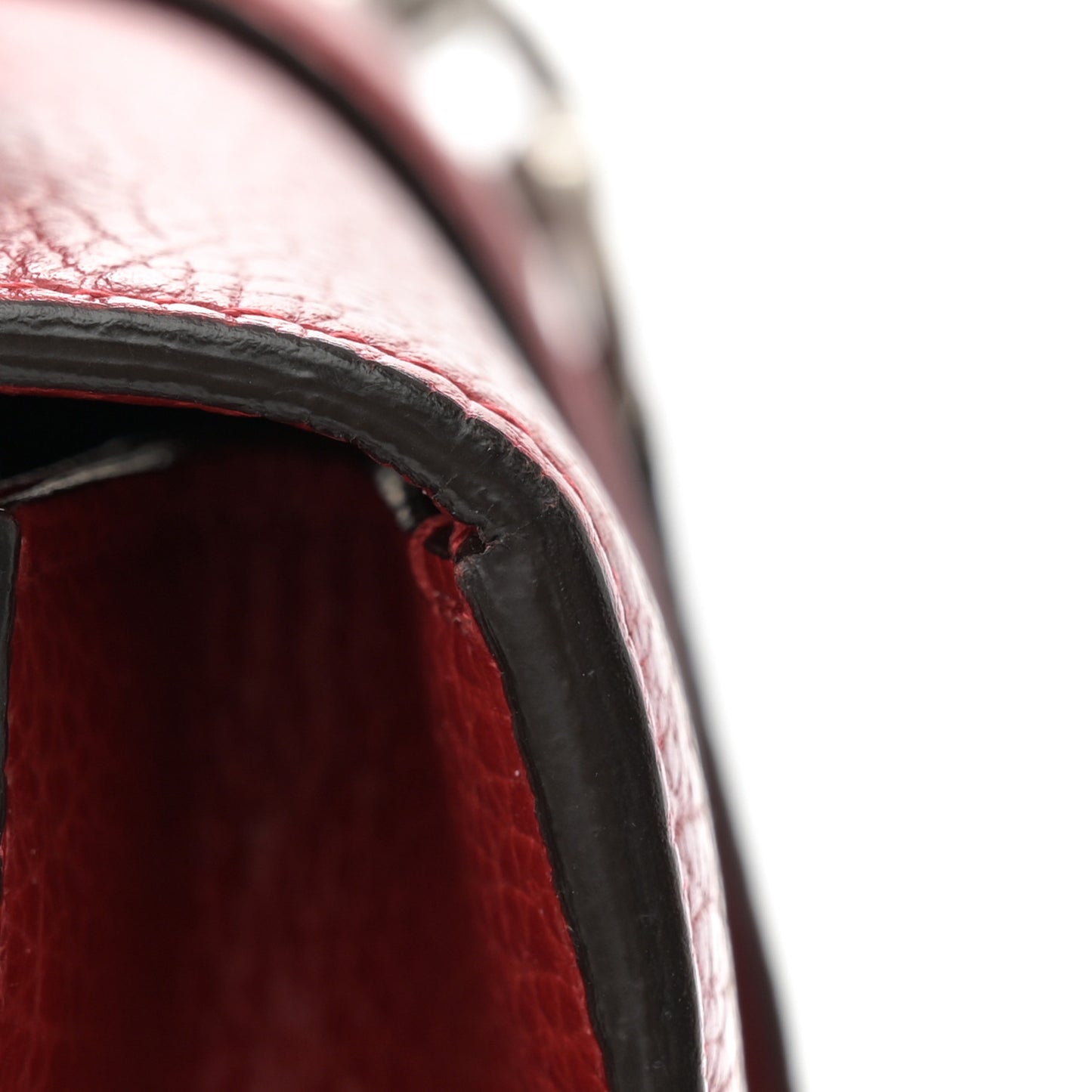 Dollar Calfskin Crystal Web Medium Dionysus Bamboo Top Handle Bag Hibiscus Red Black Diamond
