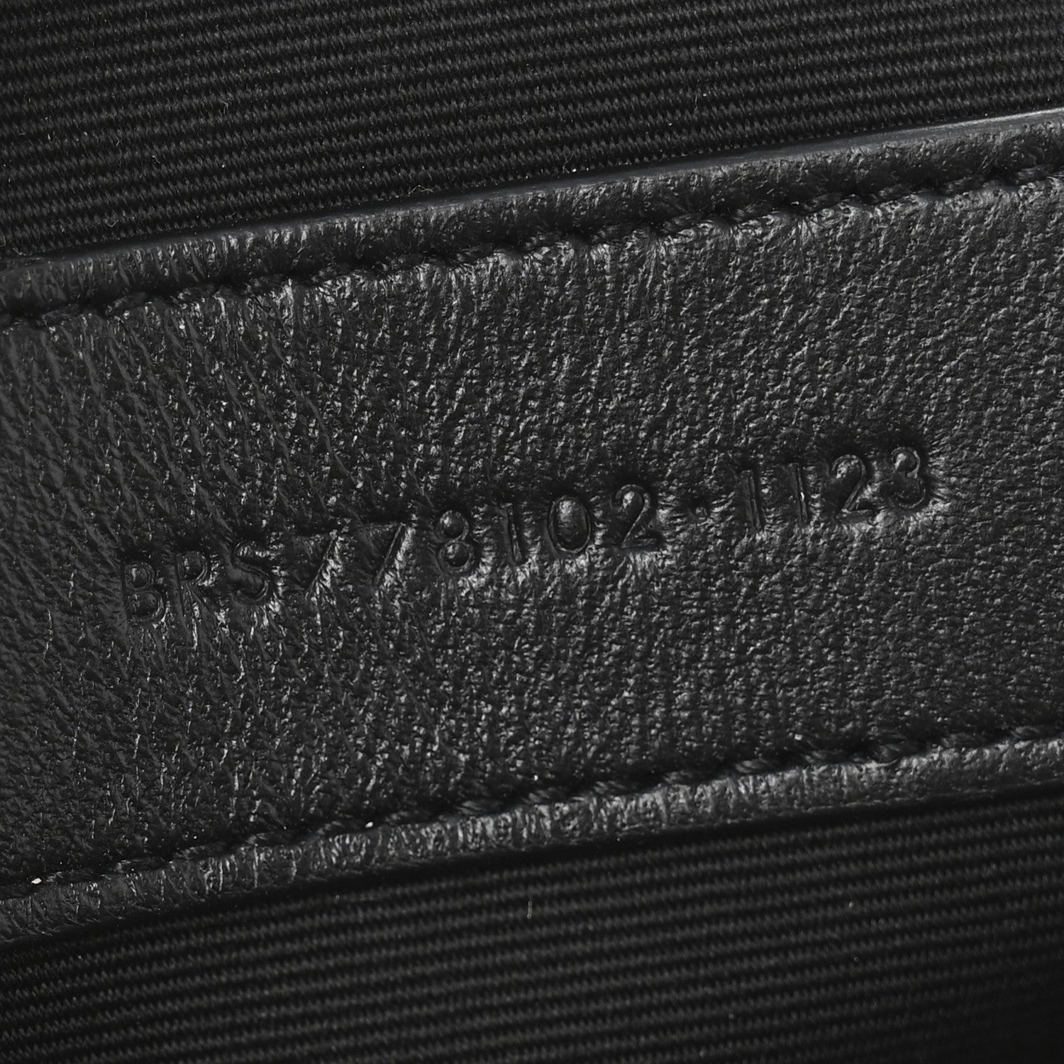 Saint Laurent Lambskin Quilted Mini Square Pouch Black 7 of 8