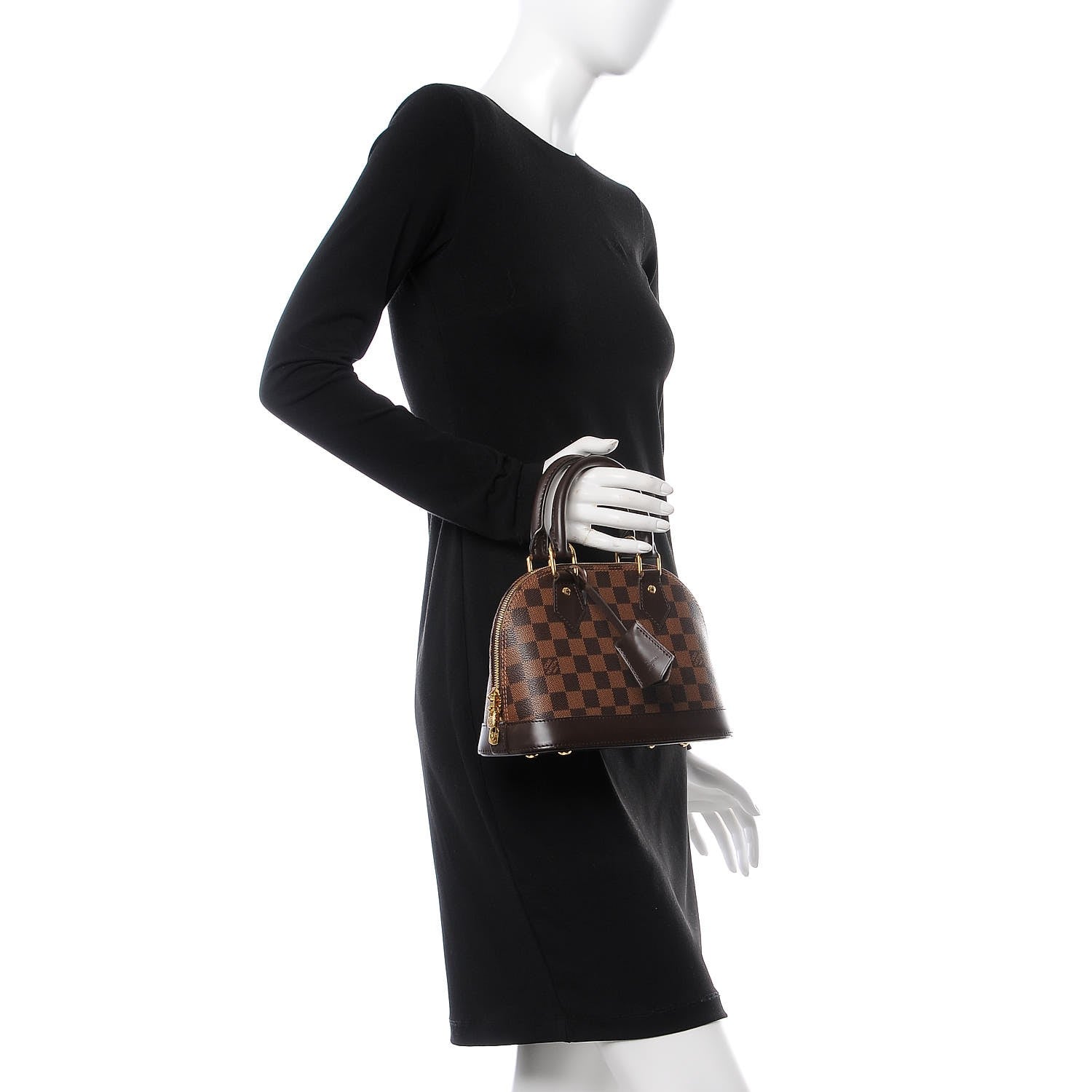 Louis Vuitton Damier Ebene Alma BB 2 of 8