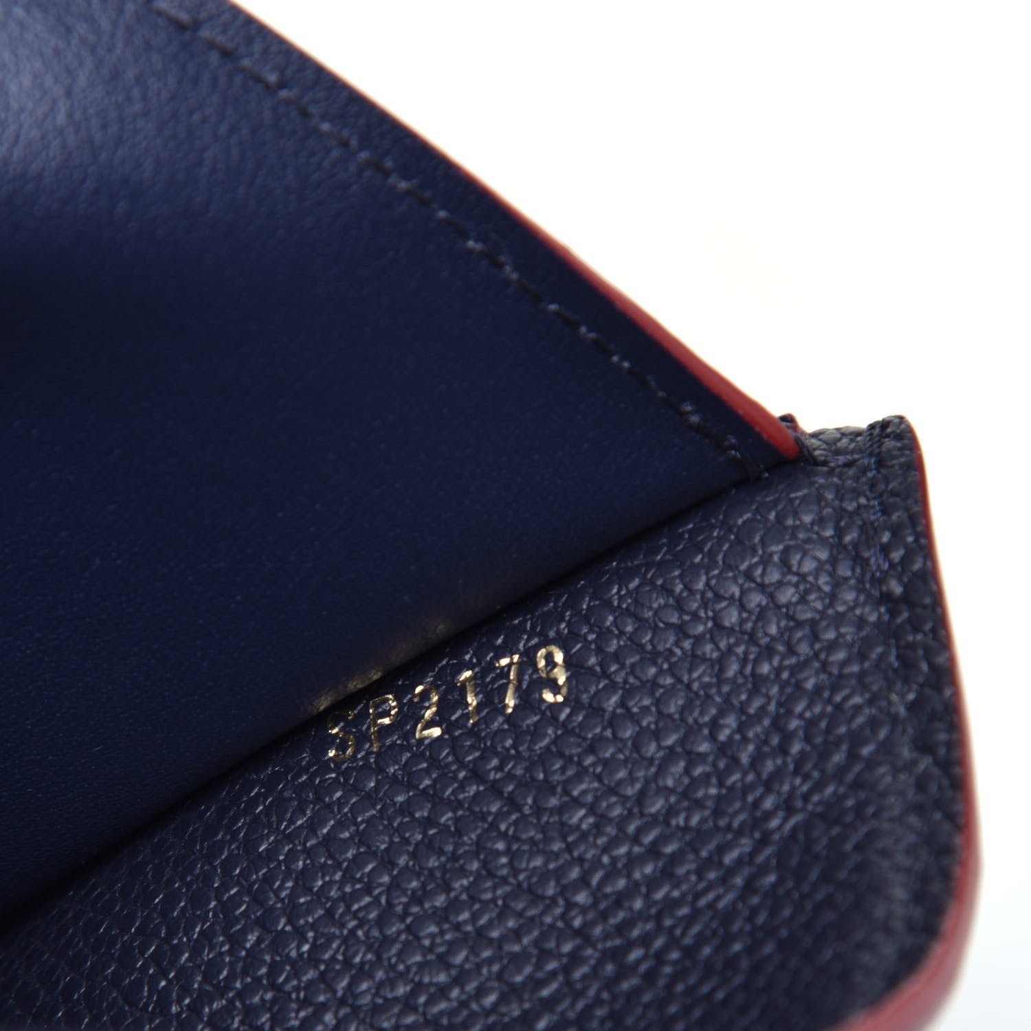 Louis Vuitton Empreinte Victorine Wallet Marine Rouge 7 of 7