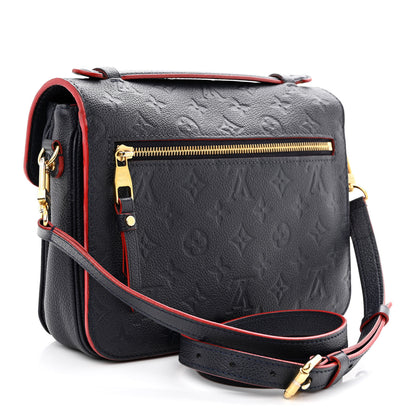Louis Vuitton Empreinte Pochette Metis Marine Rouge 3 of 12