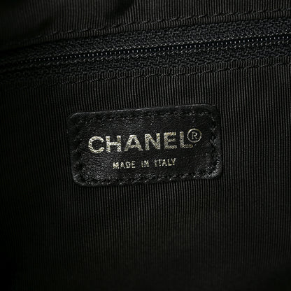 Chanel Lambskin Quilted Medium Chocolate Bar Shoulder Bag Black 5 of 9