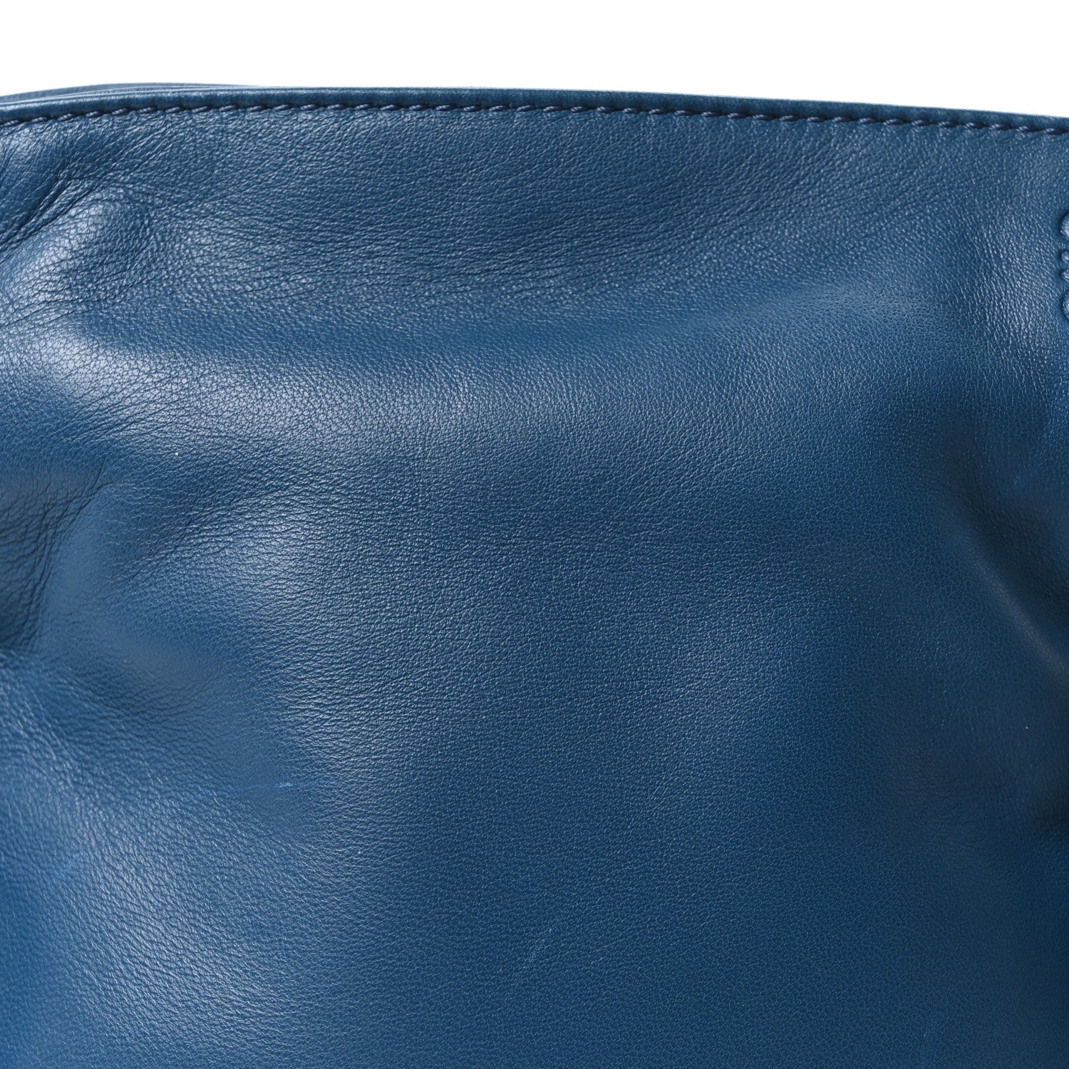Loewe Nappa Mini Flamenco Knot Clutch Abyss Blue 7 of 9