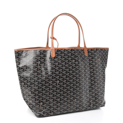 Goyard Goyardine Saint Louis GM Black Gold 3 of 10