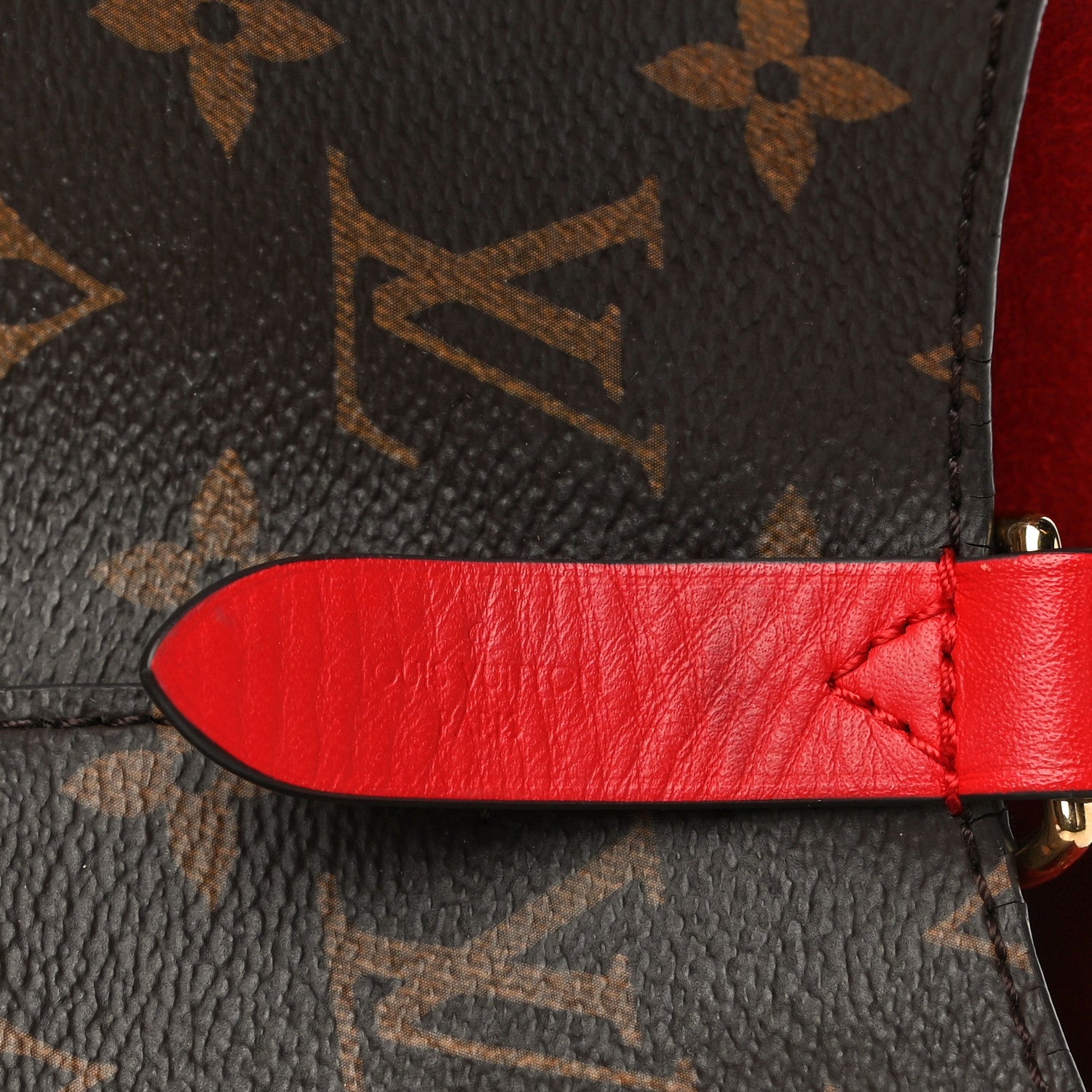 Louis Vuitton Monogram Neonoe MM Coquelicot 10 of 24