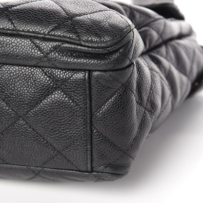 Chanel Caviar Quilted Flap Shoulder Bag Black 10 of 14