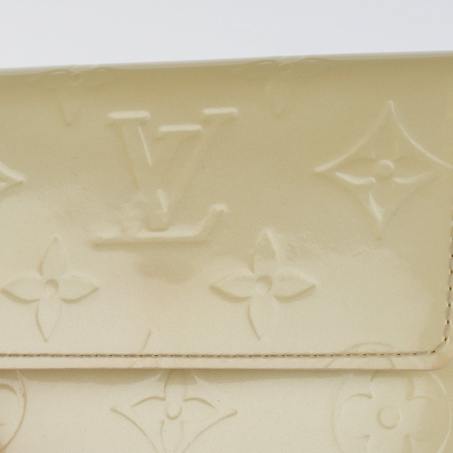 Vernis Elise Wallet Blanc Corail