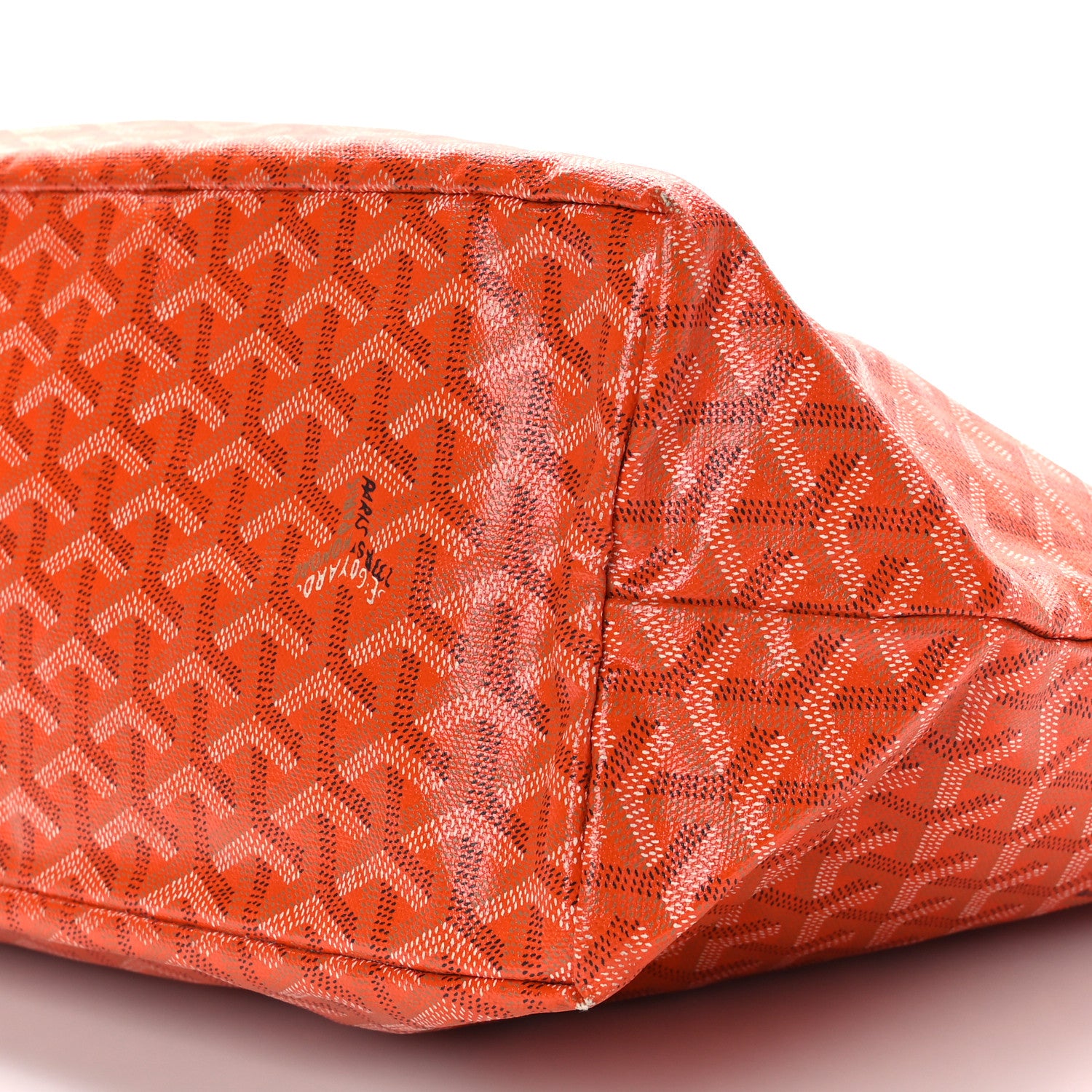 Goyard Goyardine Saint Louis PM Orange 9 of 9