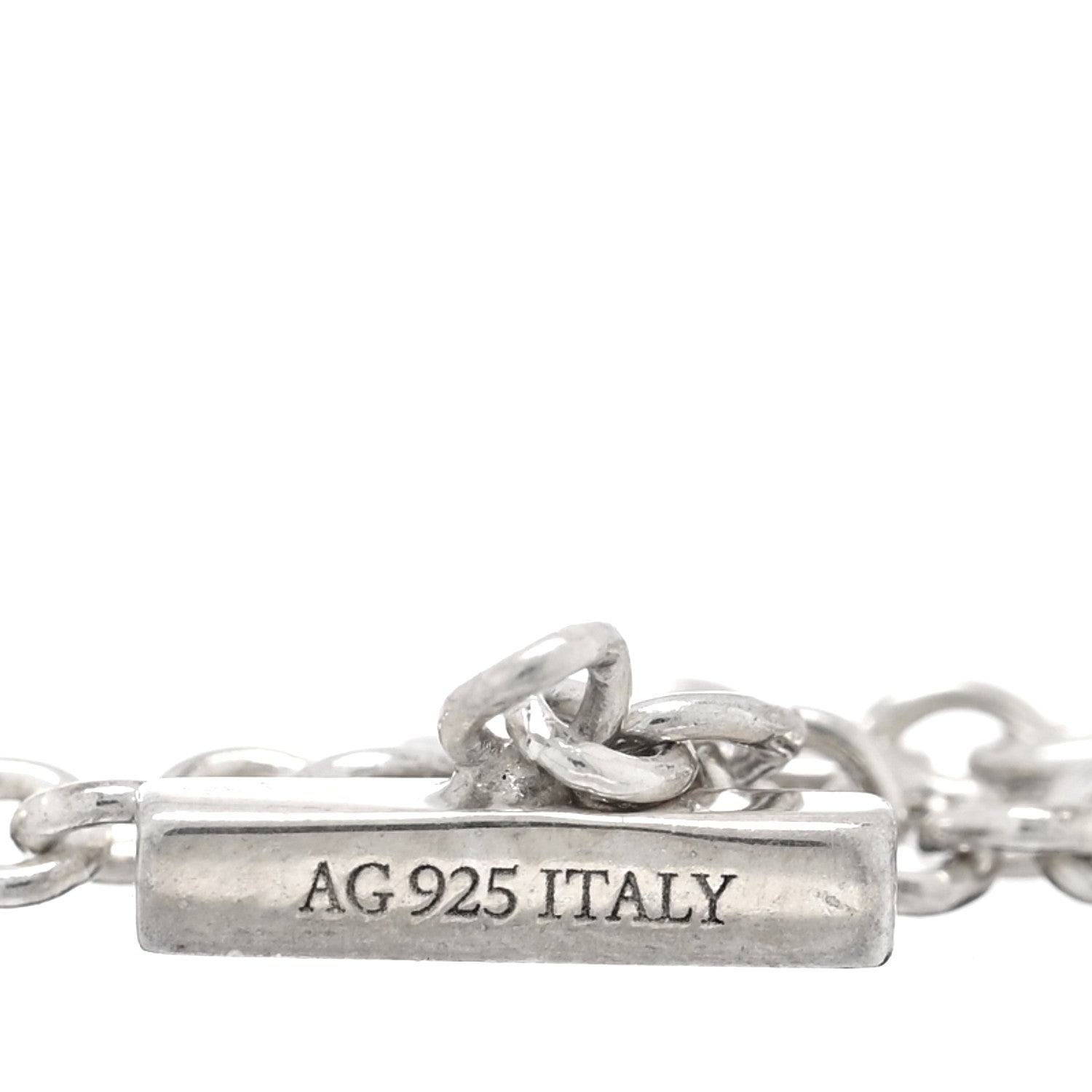 Tiffany Sterling Silver T Smile Bracelet 3 of 3