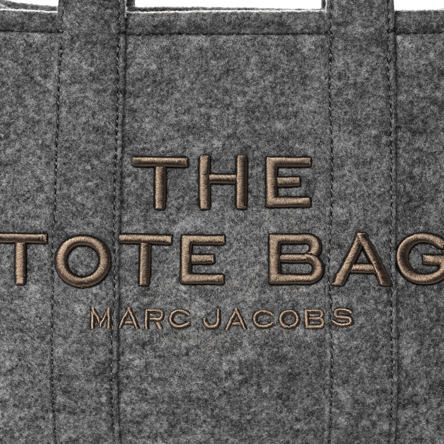 Marc Jacobs Felt Small The Tote Bag Heather Gray 8 of 11