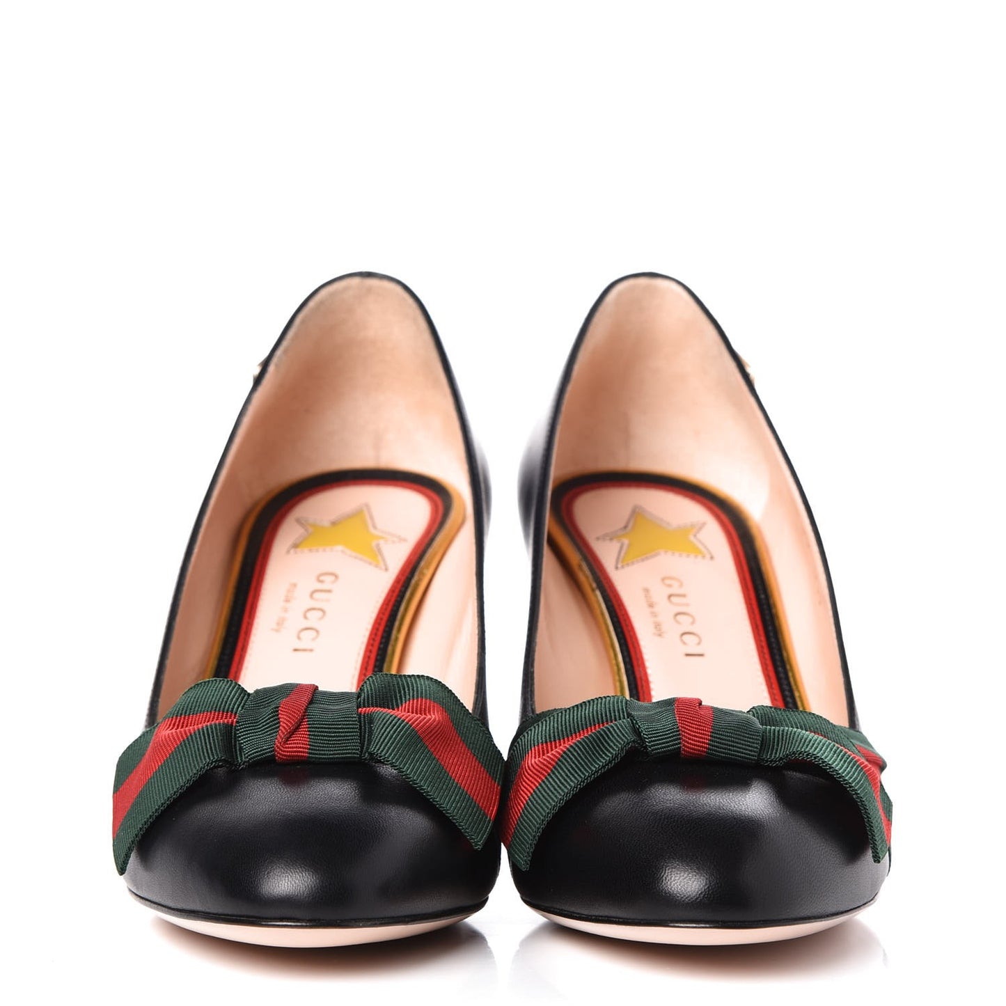 Malaga Kid Web Bow Aline Pumps 36 Black